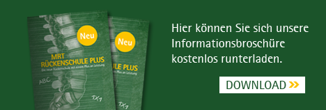 MRT Rückenschule - Hier können Sie sich unsere kostenlose Informationsbroschüre runterladen.
